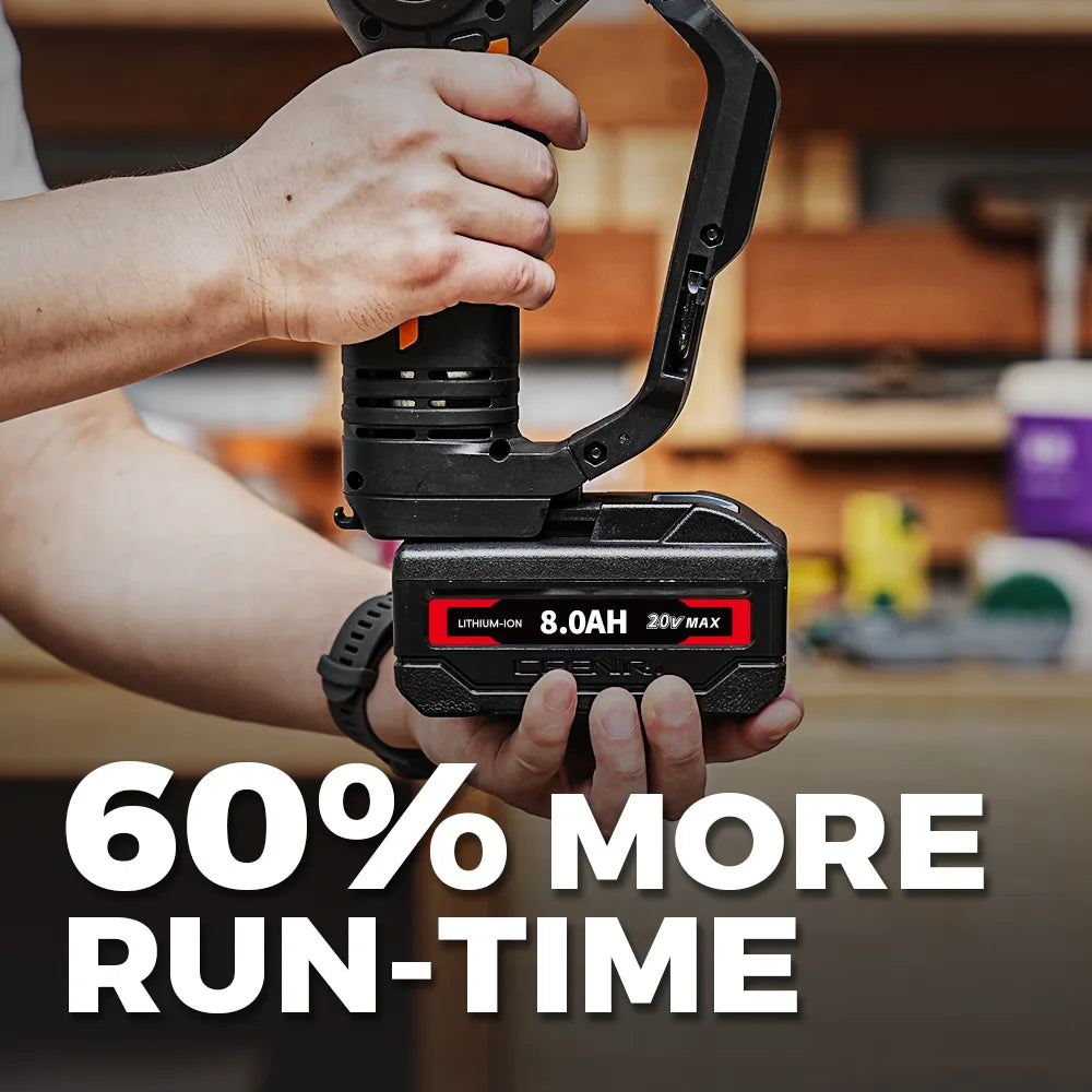 CEENR 8,0Ah Akku für Worx 20V Max | Modell WA3551