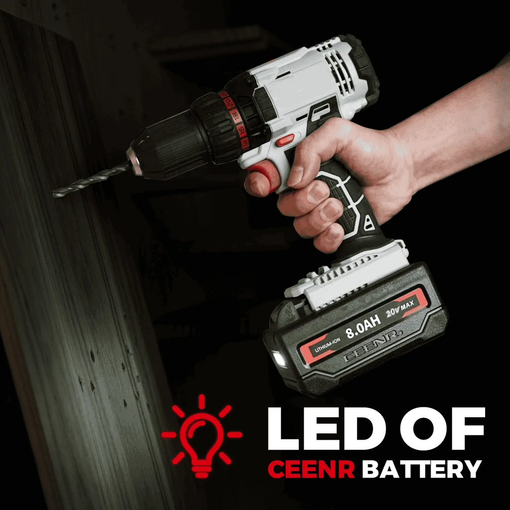 CEENR 8,0Ah Akku für Porter Cable 20V Max | Ersatz für Modell PCC685