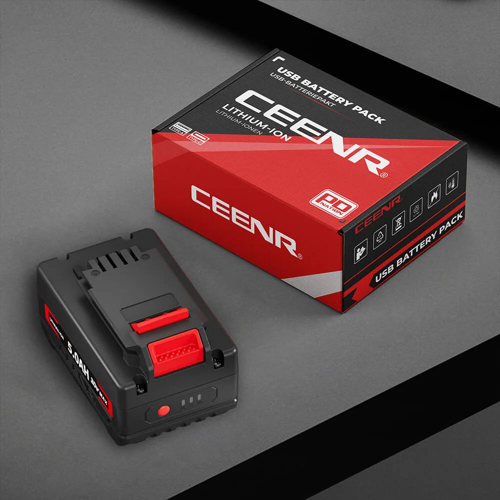 CEENR 5,0Ah Akku für Porter Cable 20V Max | Ersatz für Modell PCC685