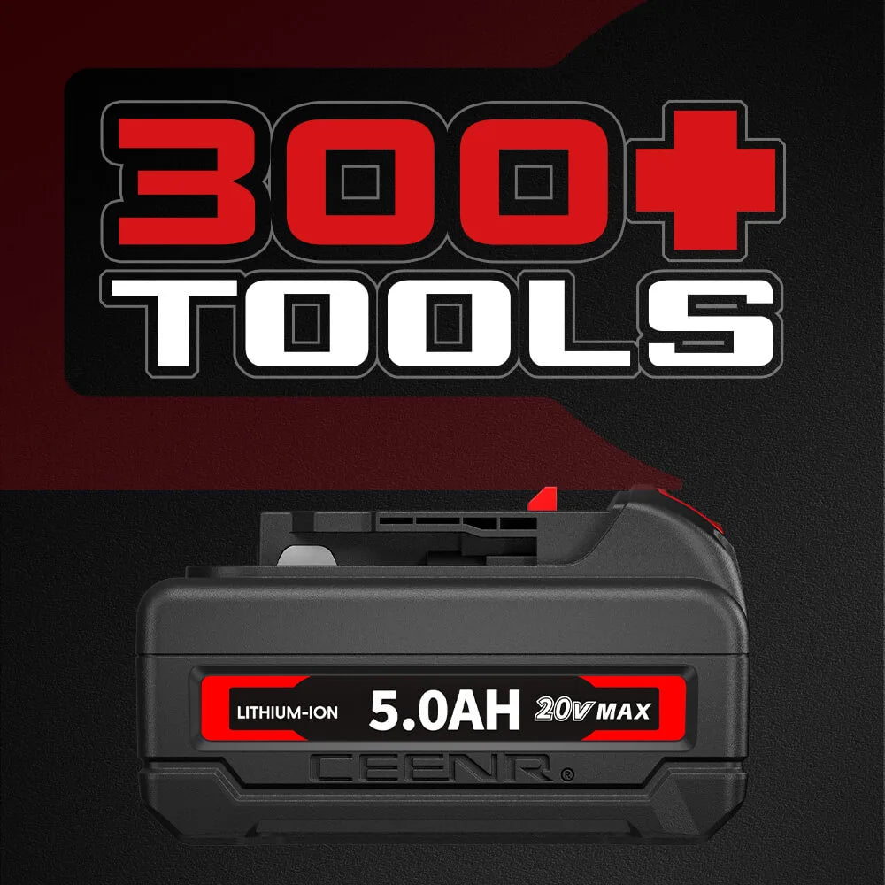 CEENR 5,0Ah Akku für DeWalt 20V Max | Ersatz für Modell DCB200