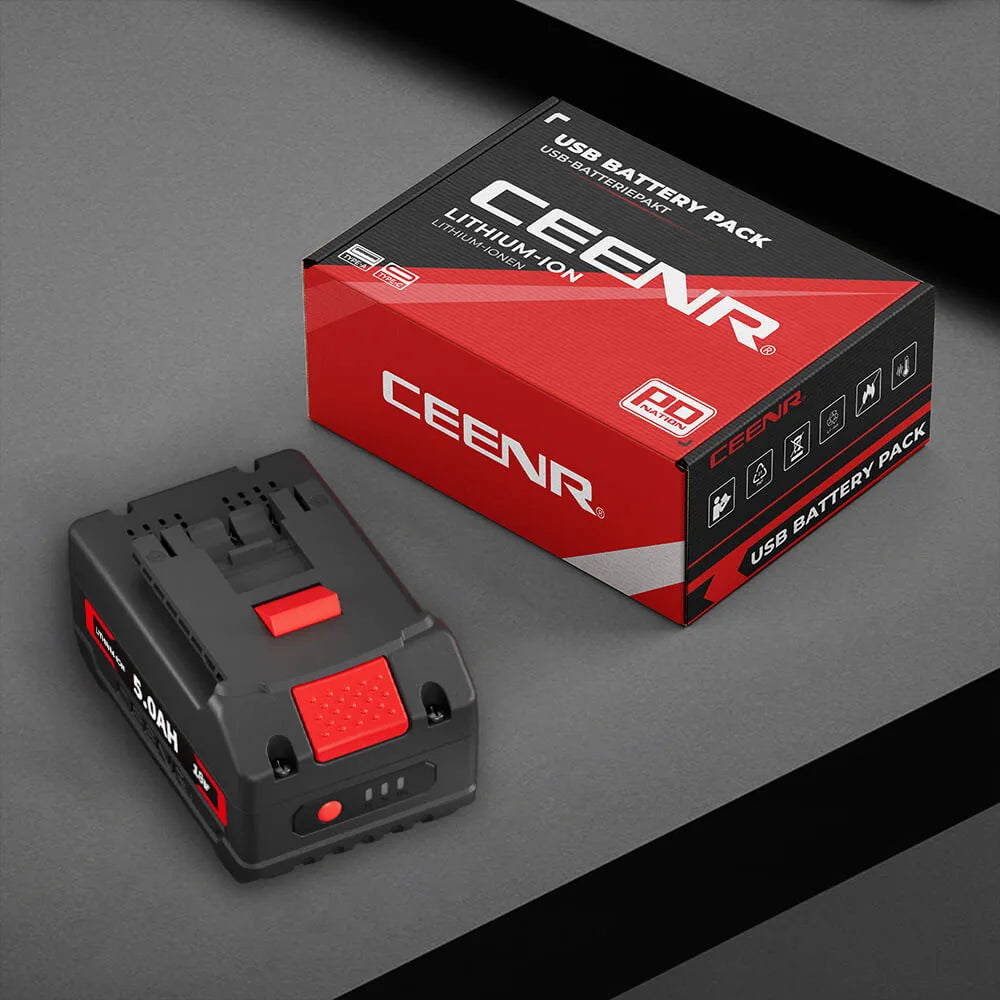 CEENR 5,0Ah Akku für Bosch 18V | Ersatz für Modell BAT610G