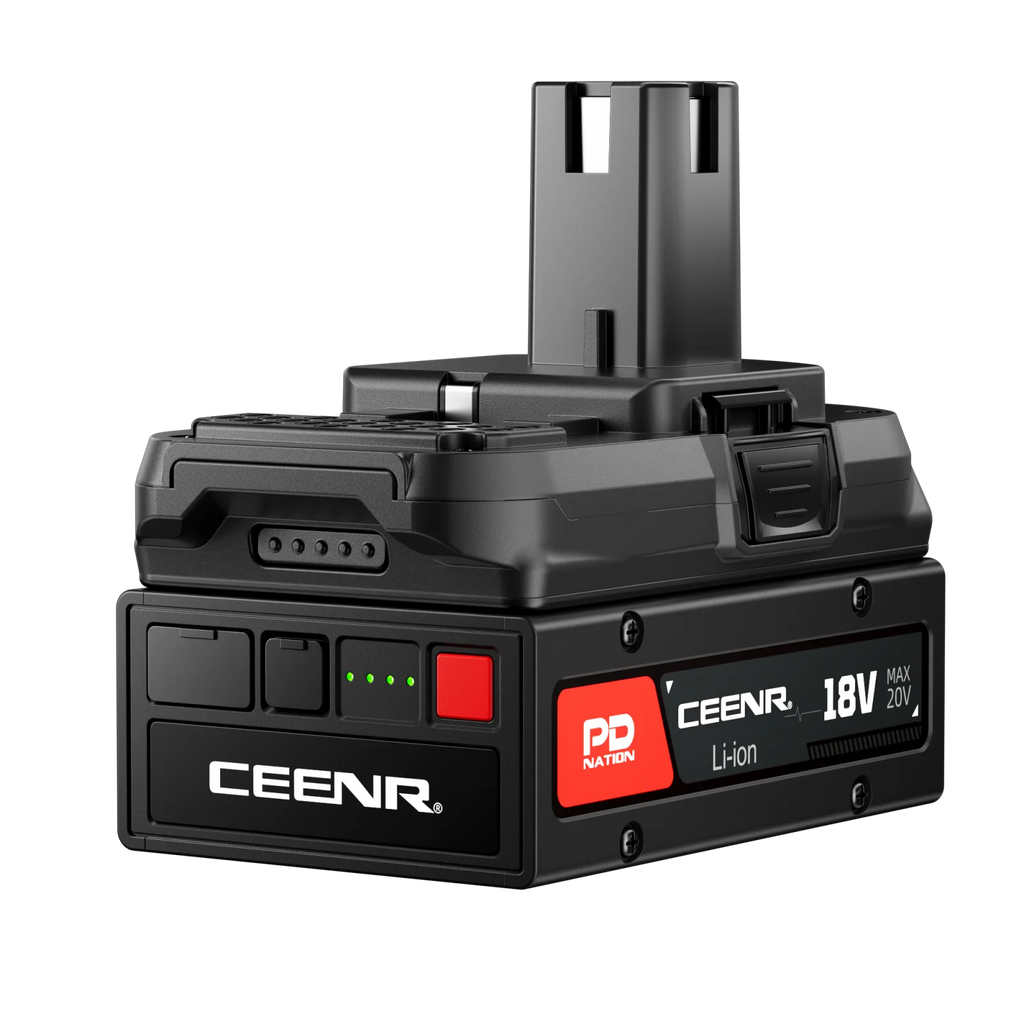 CEENR® PDnation™ Brand Mount für Ryobi 18V Elektrowerkzeuge