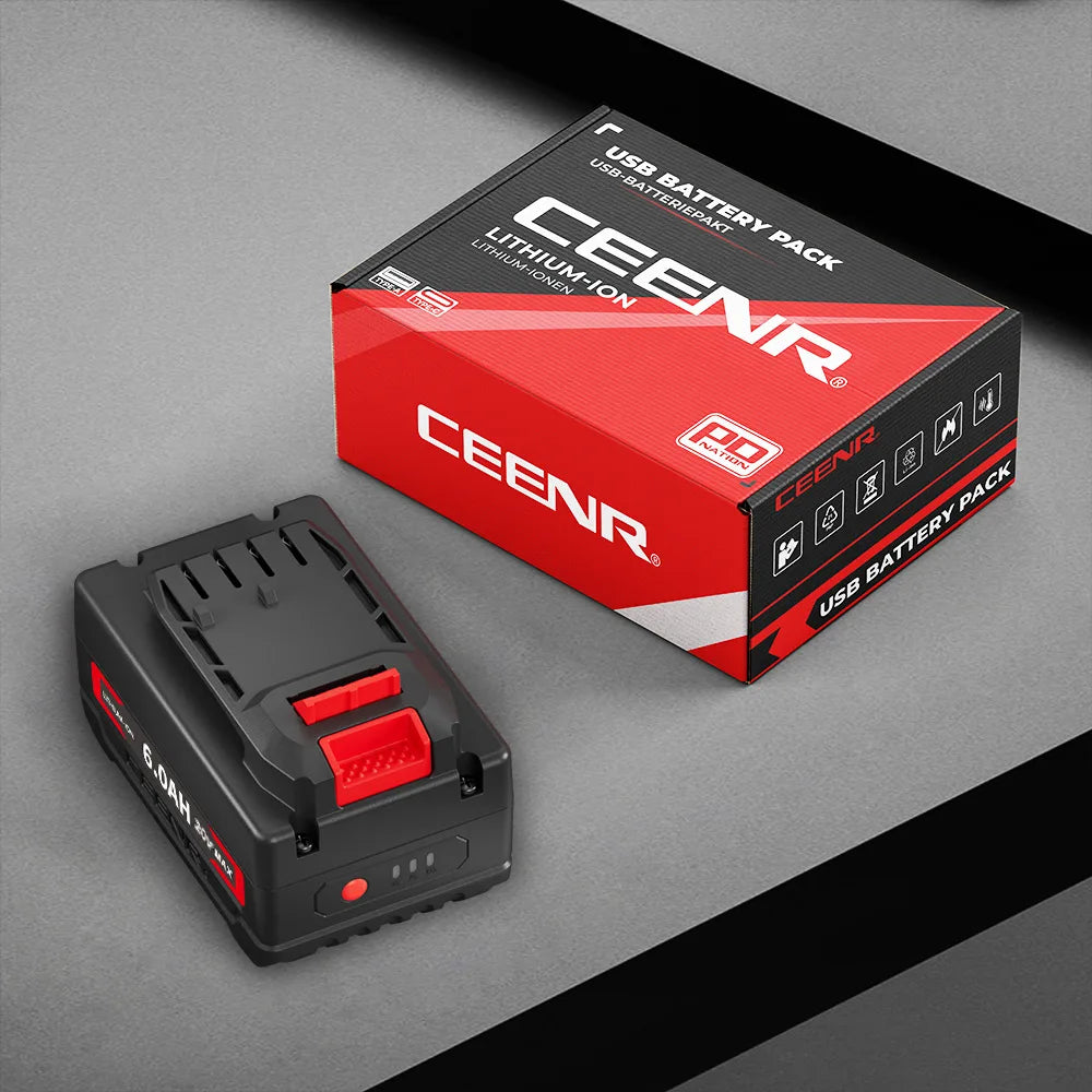 CEENR 6,0Ah Akku für Craftsman 18V (20V Max) | Ersatz für Modell V20