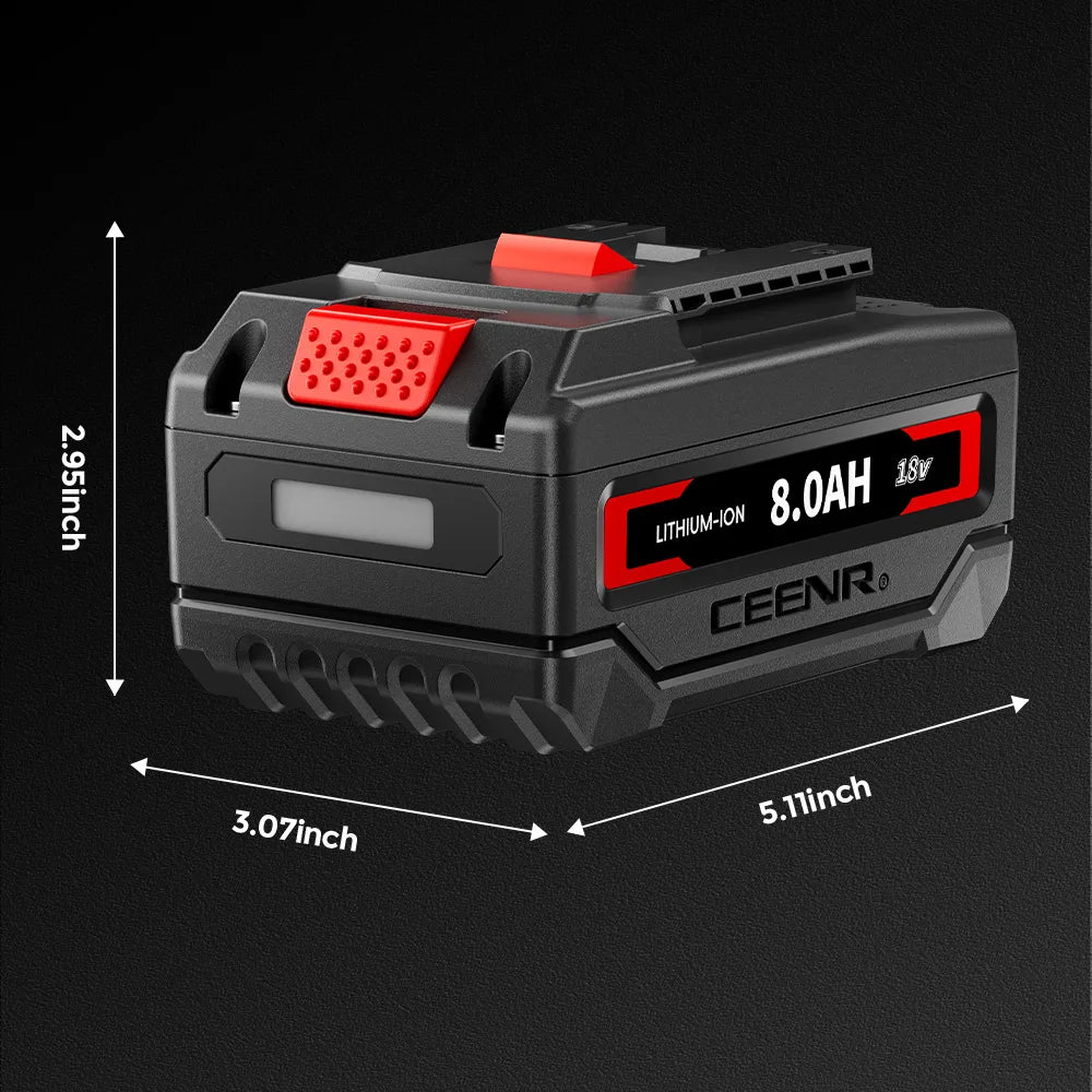 CEENR 8,0Ah Akku für Bosch 18V | Ersatz für Modell BAT610G