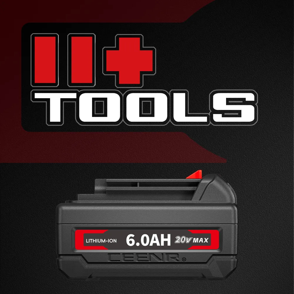 CEENR 6,0Ah Akku für BLACK+DECKER 18V (20V Max) | Ersatz für Modell LBXR20