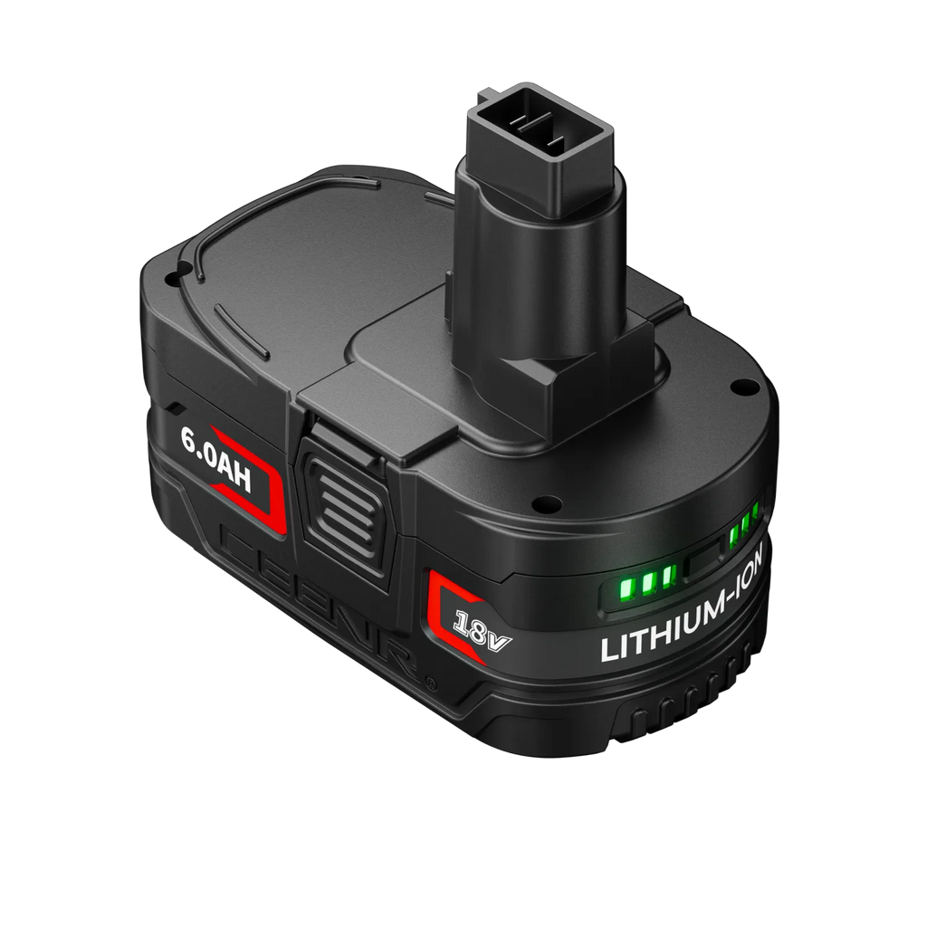 CEENR 6,0Ah Akku für DeWalt 18V | Ersatz für Modell DC9096