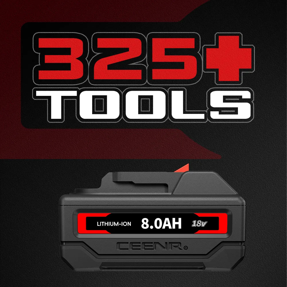 CEENR 8,0Ah Akku für Makita 18V | Ersatz für Modell BL1860B