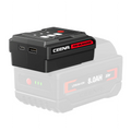 CEENR 45W USB-C-Powerbank-Adapter für Milwaukee 18V Akkus