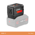 CEENR 150W tragbarer Wechselrichter für Worx 20V Max Li-Ion Akkus (WA3520)