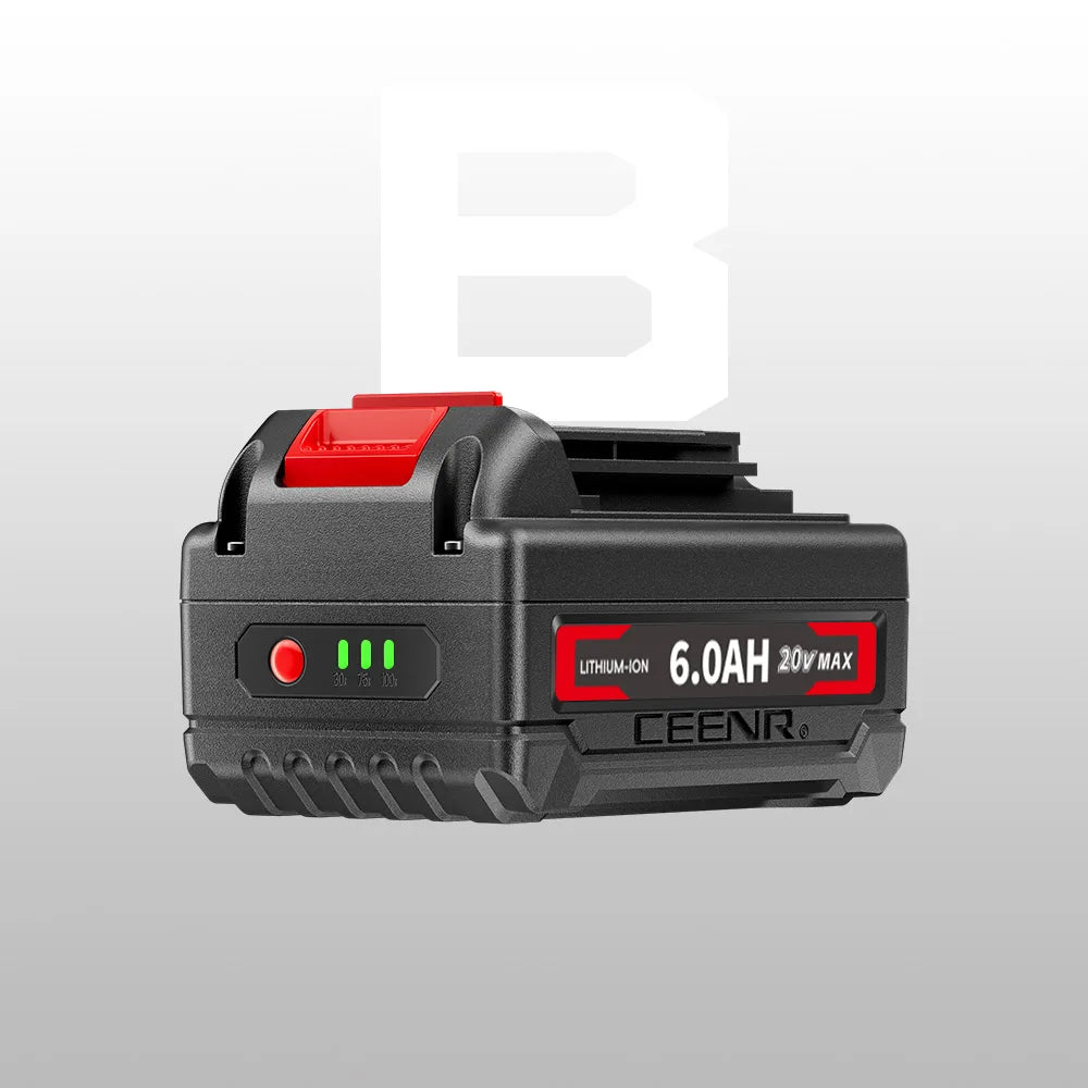 CEENR 6,0Ah Akku für BLACK+DECKER 18V (20V Max) | Ersatz für Modell LBXR20