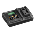 CEENR 6-Ampere-Schnellladegerät für BLACK+DECKER 20V Max Lithium-Ionen-Akkus
