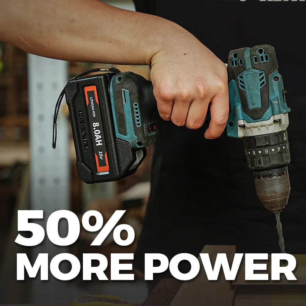 CEENR 8,0Ah Akku für Makita 18V | Ersatz für Modell BL1860B