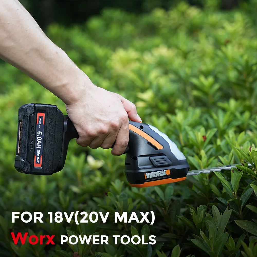 CEENR 6,0Ah Akku für Worx 18V (20V Max) | Modell WA3520