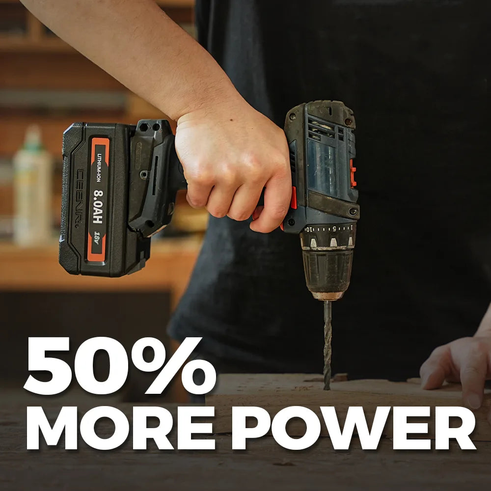 CEENR 8,0Ah Akku für Bosch 18V | Ersatz für Modell BAT610G