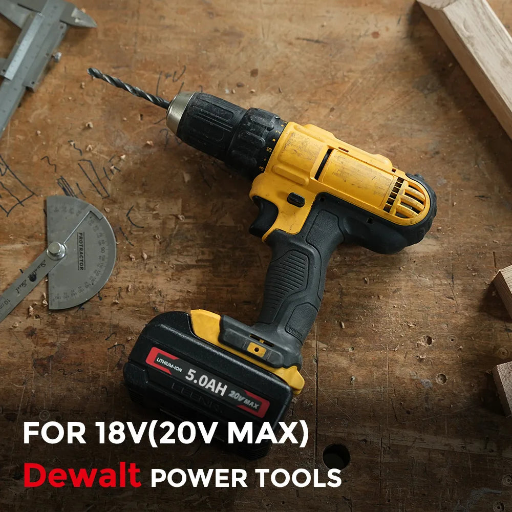 CEENR 5,0Ah Akku für DeWalt 20V Max | Ersatz für Modell DCB200