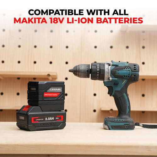 CEENR 150W tragbarer Wechselrichter für DeWalt 20V Max Li-Ion Akkus