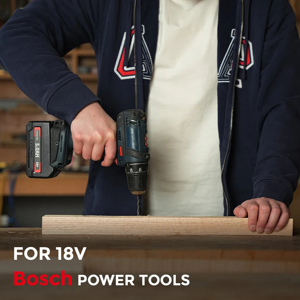 CEENR 5,0Ah Akku für Bosch 18V | Ersatz für Modell BAT610G